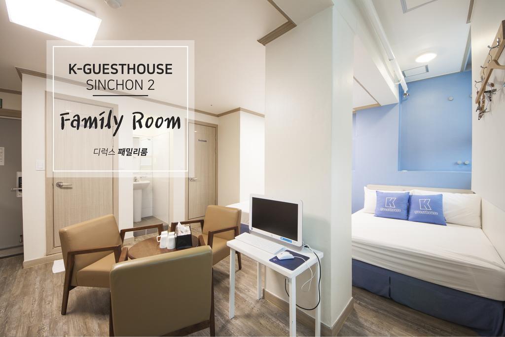 K-Guesthouse Sinchon 2 Сеул Экстерьер фото